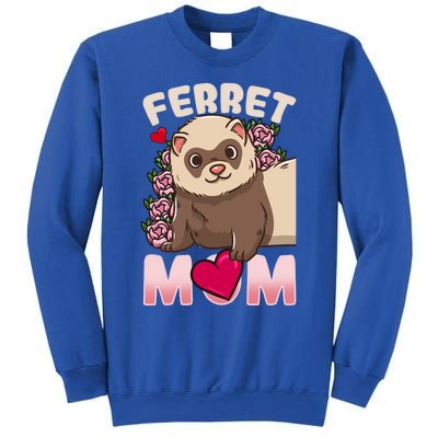 Ferret Mom Funny Gift For Ferret Lovers And Owners Great Gift Sweatshirt