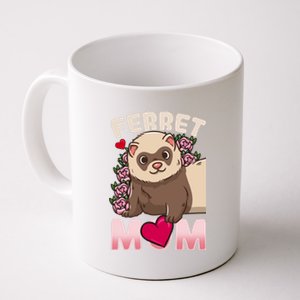 Ferret Mom Funny Gift For Ferret Lovers And Owners Great Gift Coffee Mug