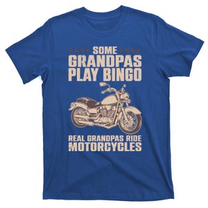 Funny Motorcycle For Grandpa Dad Motorcycle Lovers Riders Gift T-Shirt