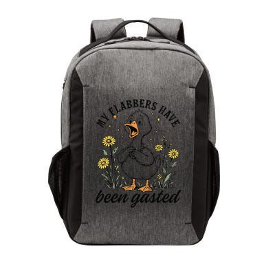 Flower My Flabbers Have Been Gasted Duck Funny Meme Girl Vector Backpack