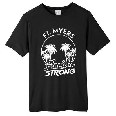 Ft. Myers Florida Strong Community Support Tall Fusion ChromaSoft Performance T-Shirt