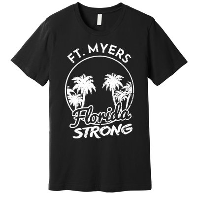 Ft. Myers Florida Strong Community Support Premium T-Shirt