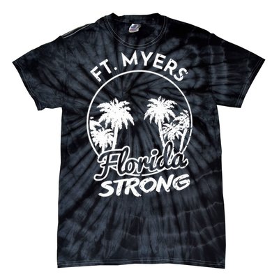 Ft. Myers Florida Strong Community Support Tie-Dye T-Shirt