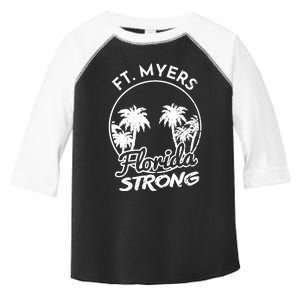 Ft. Myers Florida Strong Community Support Toddler Fine Jersey T-Shirt