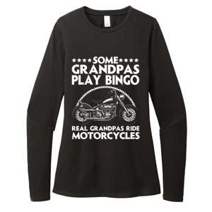 Funny Motorcycle For Grandpa Dad Motorcycle Lovers Riders Gift Womens CVC Long Sleeve Shirt