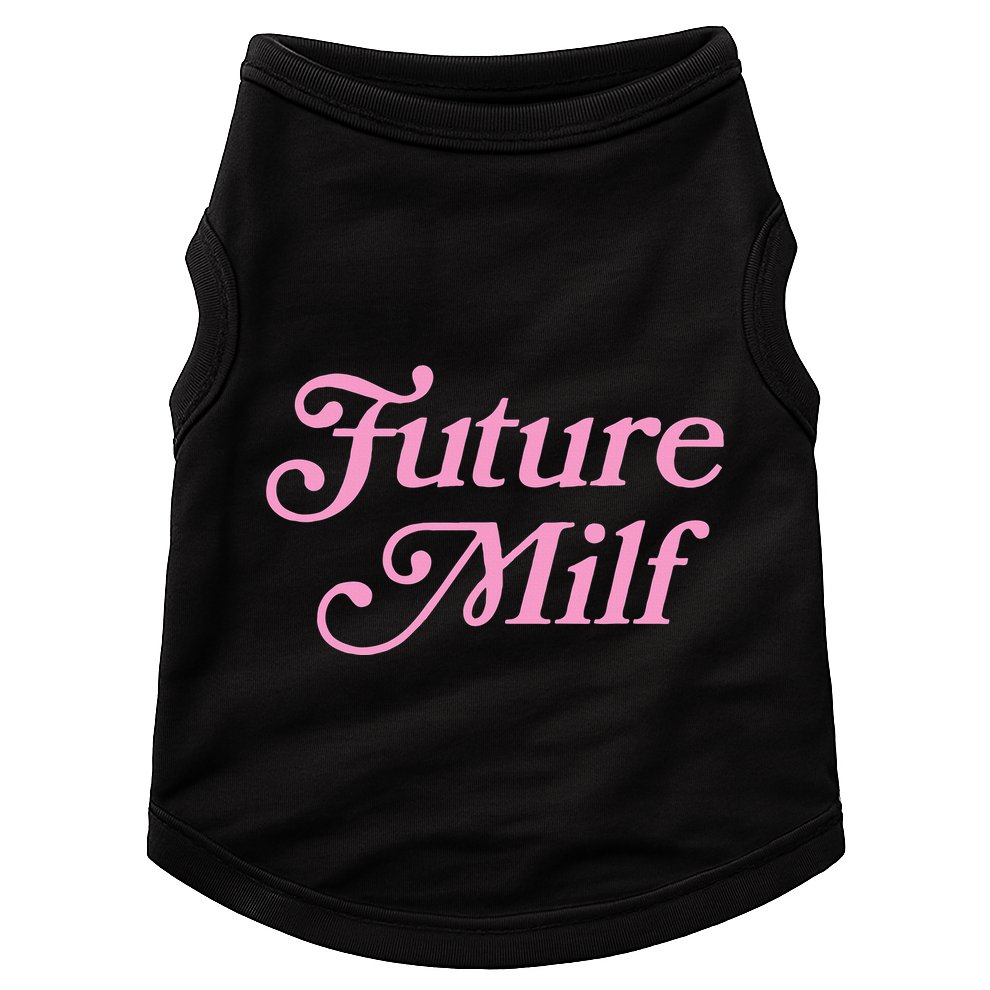Future Milf Funny Doggie Tank