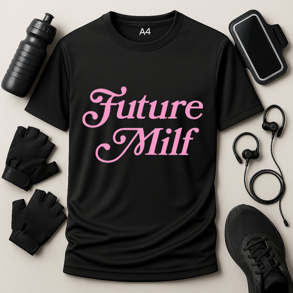 Future Milf Funny Cooling Performance Crew T-Shirt