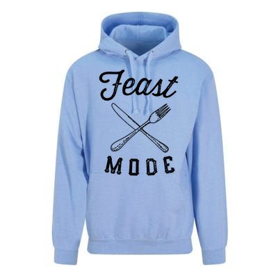 Feast Mode Funny Thanksgiving Dinner Gift Unisex Surf Hoodie