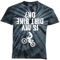 Funny Motorcycle For Men Women Kids Dirtbike Riders Kids Tie-Dye T-Shirt