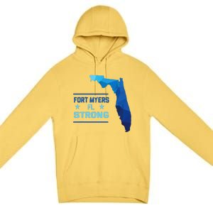 Fort Myers Florida Strong Premium Pullover Hoodie