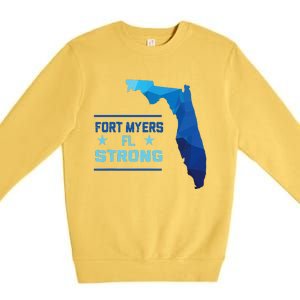 Fort Myers Florida Strong Premium Crewneck Sweatshirt