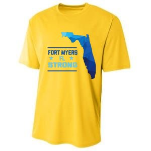 Fort Myers Florida Strong Performance Sprint T-Shirt