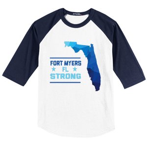 Fort Myers Florida Strong Baseball Sleeve Shirt