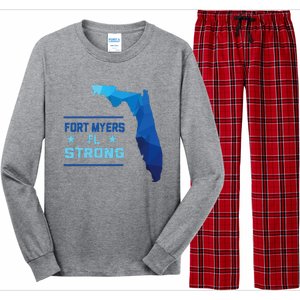 Fort Myers Florida Strong Long Sleeve Pajama Set