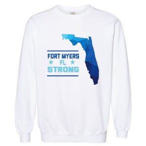 Fort Myers Florida Strong Garment-Dyed Sweatshirt