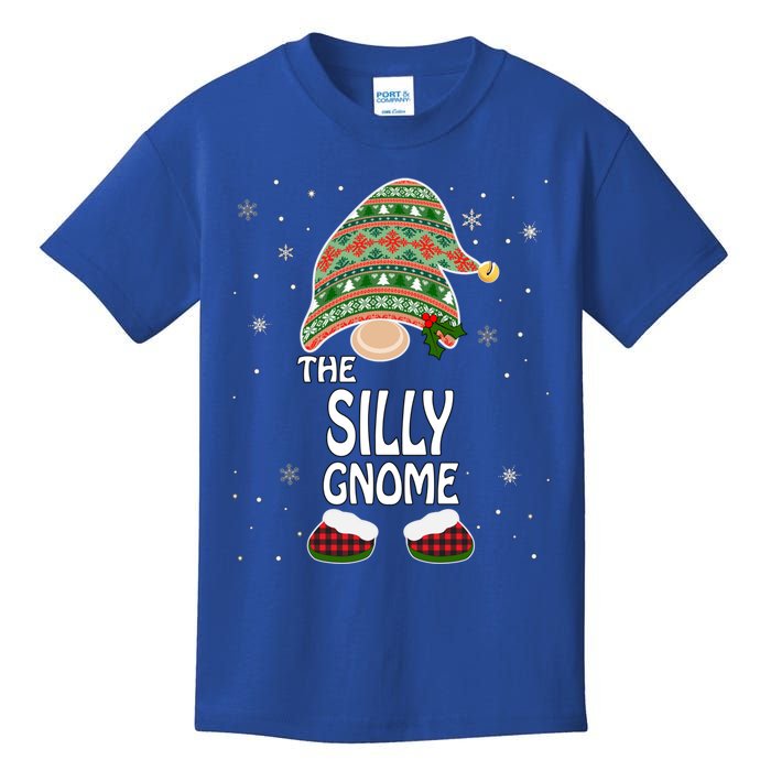 Funny Matching Family Costumes The Silly Gnome Christmas Cute Gift Kids T-Shirt