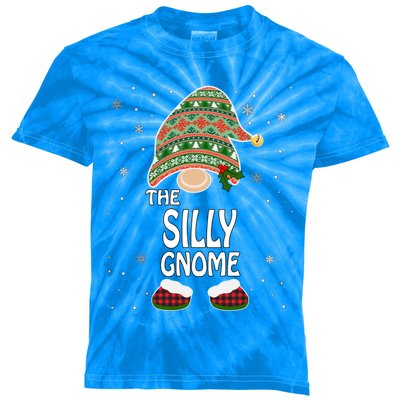 Funny Matching Family Costumes The Silly Gnome Christmas Cute Gift Kids Tie-Dye T-Shirt