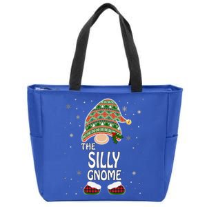 Funny Matching Family Costumes The Silly Gnome Christmas Cute Gift Zip Tote Bag