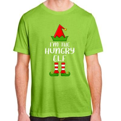 Funny Matching Family I'm The Hungry Elf Christmas Great Gift Adult ChromaSoft Performance T-Shirt