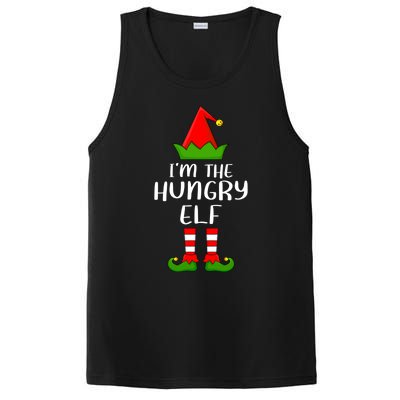 Funny Matching Family I'm The Hungry Elf Christmas Great Gift PosiCharge Competitor Tank