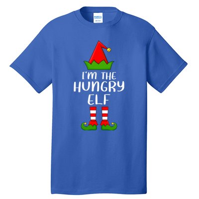 Funny Matching Family I'm The Hungry Elf Christmas Great Gift Tall T-Shirt