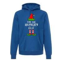 Funny Matching Family I'm The Hungry Elf Christmas Great Gift Premium Hoodie