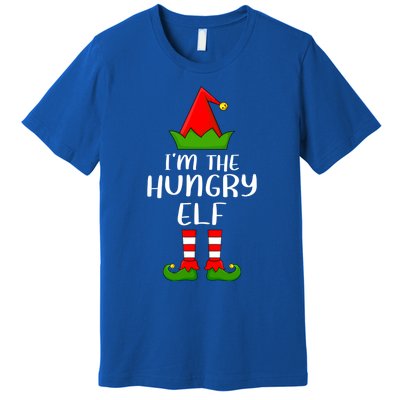 Funny Matching Family I'm The Hungry Elf Christmas Great Gift Premium T-Shirt