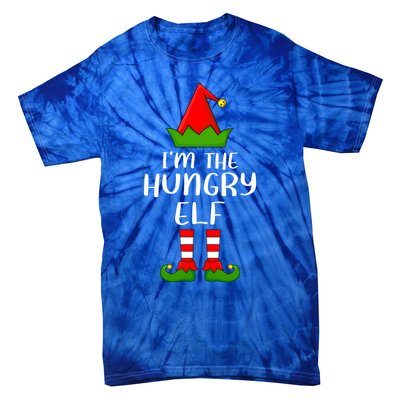 Funny Matching Family I'm The Hungry Elf Christmas Great Gift Tie-Dye T-Shirt