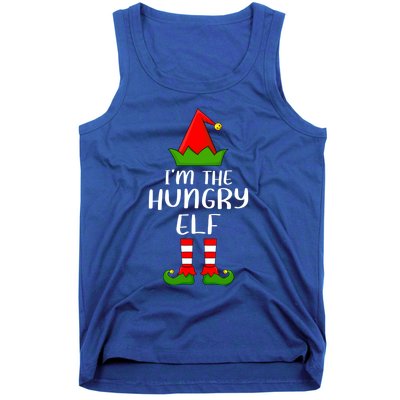 Funny Matching Family I'm The Hungry Elf Christmas Great Gift Tank Top