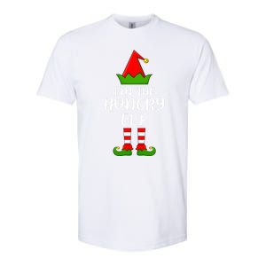 Funny Matching Family I'm The Hungry Elf Christmas Great Gift Softstyle CVC T-Shirt