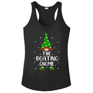 Funny Matching Family IM The Boating Gnome Christmas Gift Ladies PosiCharge Competitor Racerback Tank