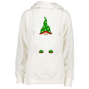 Funny Matching Family IM The Boating Gnome Christmas Gift Womens Funnel Neck Pullover Hood