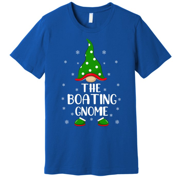 Funny Matching Family IM The Boating Gnome Christmas Gift Premium T-Shirt