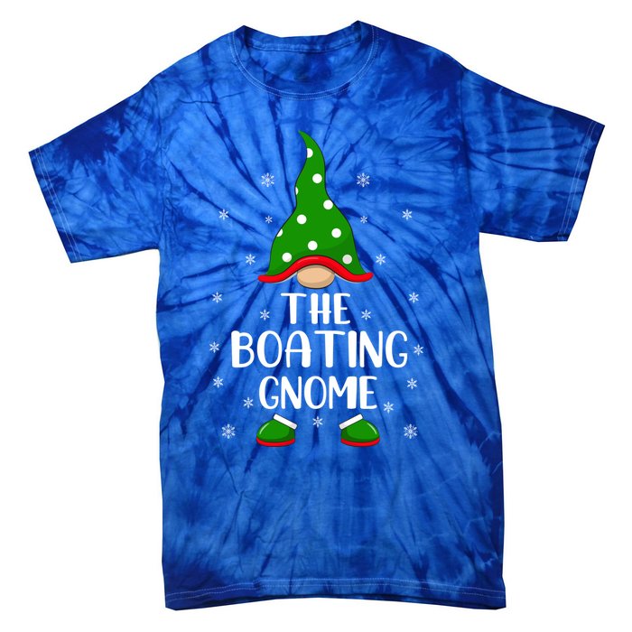 Funny Matching Family IM The Boating Gnome Christmas Gift Tie-Dye T-Shirt