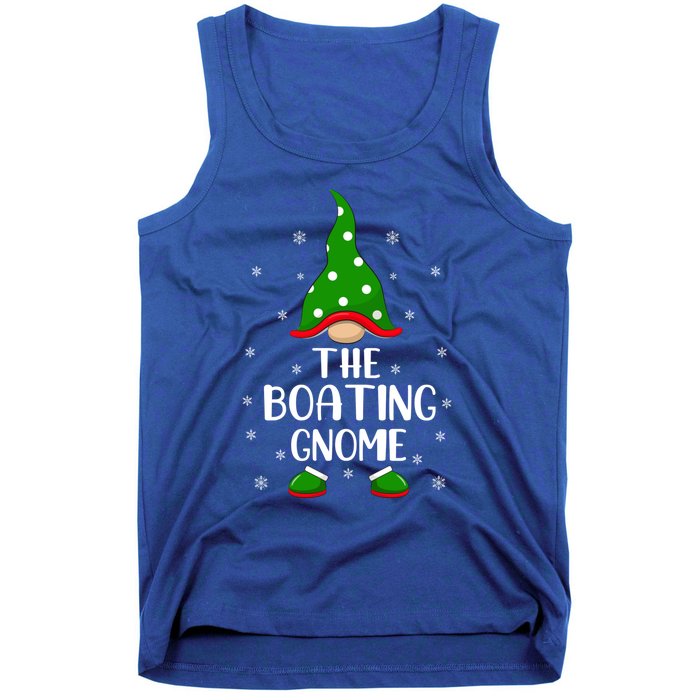 Funny Matching Family IM The Boating Gnome Christmas Gift Tank Top