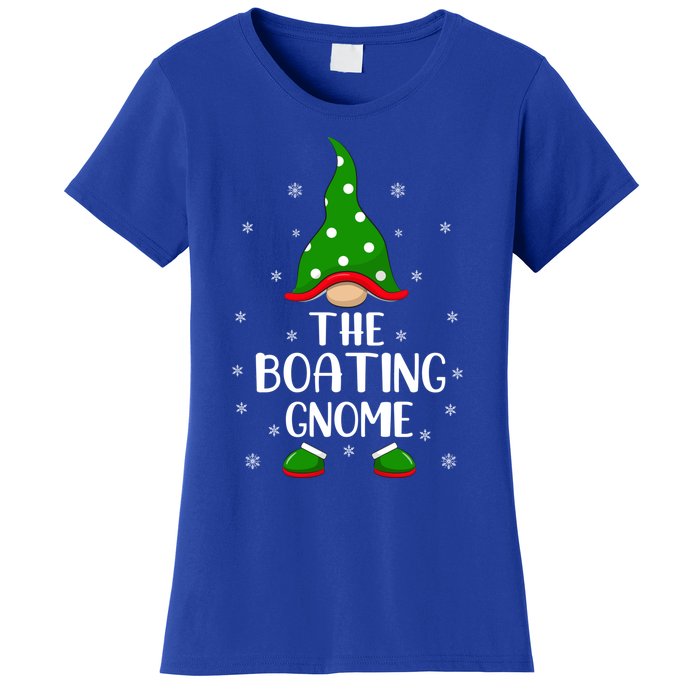 Funny Matching Family IM The Boating Gnome Christmas Gift Women's T-Shirt