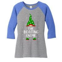 Funny Matching Family IM The Boating Gnome Christmas Gift Women's Tri-Blend 3/4-Sleeve Raglan Shirt