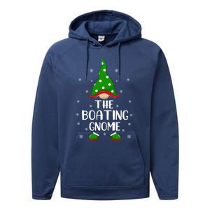 Funny Matching Family IM The Boating Gnome Christmas Gift Performance Fleece Hoodie