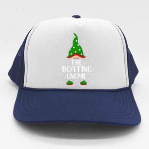 Funny Matching Family IM The Boating Gnome Christmas Gift Trucker Hat