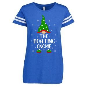 Funny Matching Family IM The Boating Gnome Christmas Gift Enza Ladies Jersey Football T-Shirt