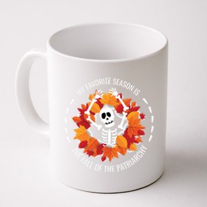 Funny My Favorite Season Is The Fall Of The Patriarchy Meaningful Gift Coffee Mug