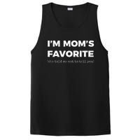 Funny Moms Favorite Son Daughter I'm Mom's Favorite PosiCharge Competitor Tank