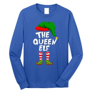 Funny Matching Family Christmas The Queen Elf Great Gift Long Sleeve Shirt