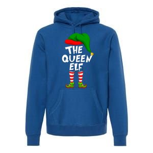 Funny Matching Family Christmas The Queen Elf Great Gift Premium Hoodie