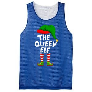 Funny Matching Family Christmas The Queen Elf Great Gift Mesh Reversible Basketball Jersey Tank