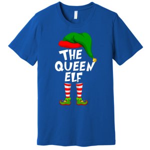 Funny Matching Family Christmas The Queen Elf Great Gift Premium T-Shirt