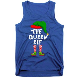 Funny Matching Family Christmas The Queen Elf Great Gift Tank Top