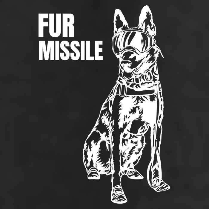 Fur Missile Funny Beligian Malinois Dog Adult Drive Performance Visor