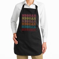 Funny Meghan First Name Meghan Retro Full-Length Apron With Pockets