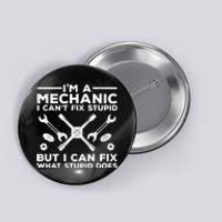 Funny Mechanic For Dad Car Auto Diesel Automobile Garage Button